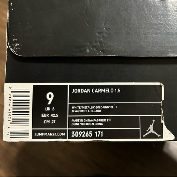 Jordan Carmelo 1.5 - Sz 9 - Picture 2 of 4